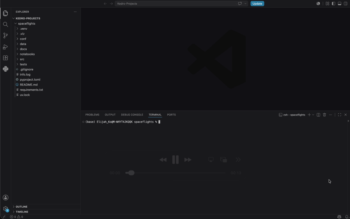 Step 5. Visualise the default pipeline
